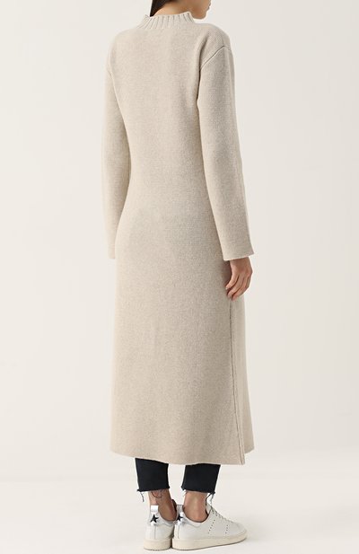 Удлиненный кашемировый свитер с высокими разрезами LE KASHA, арт. BELIZE0, фото 4