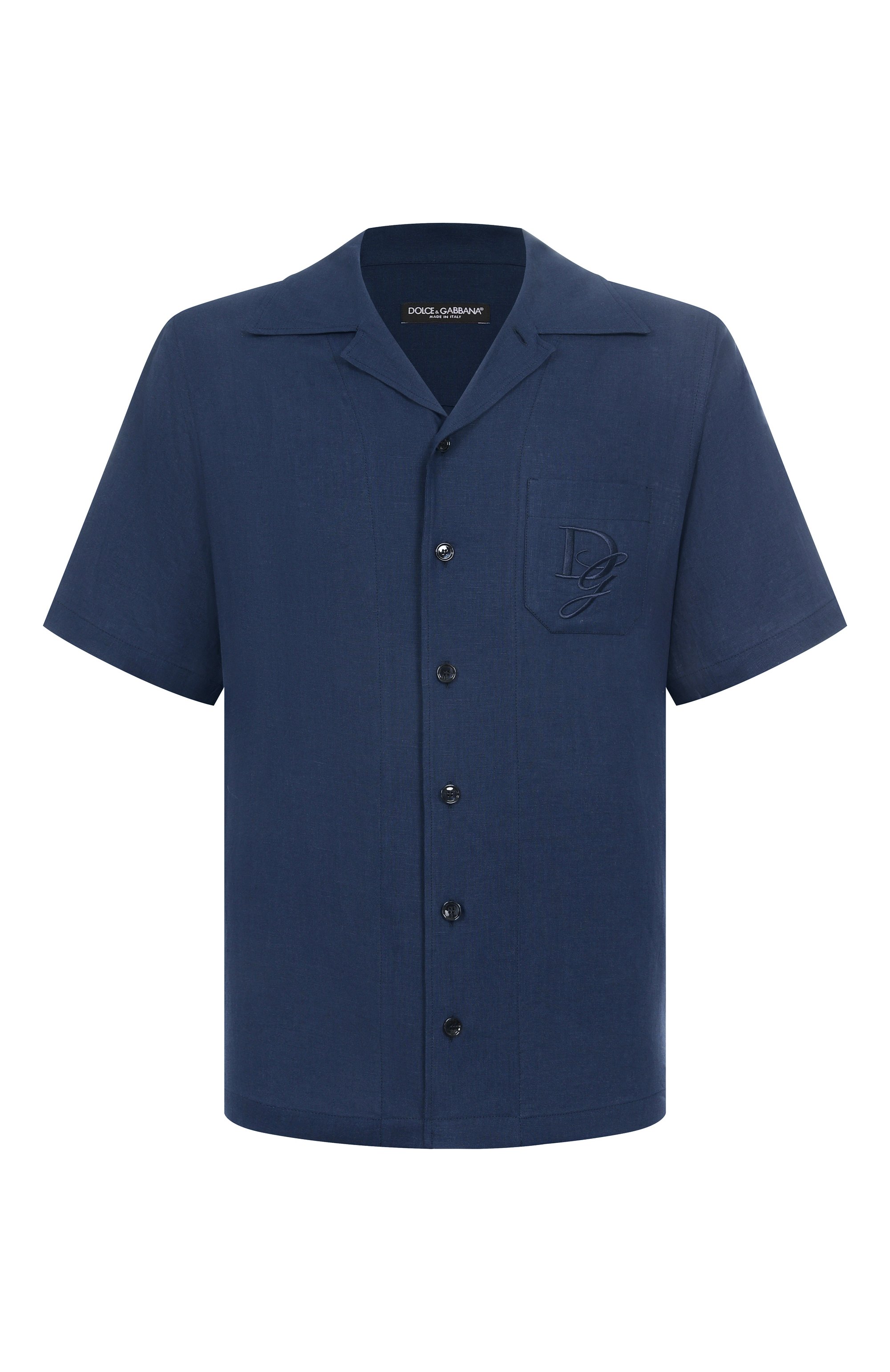Льняная рубашка DOLCE & GABBANA, арт. G5JH9Z/FU4LG, фото 1