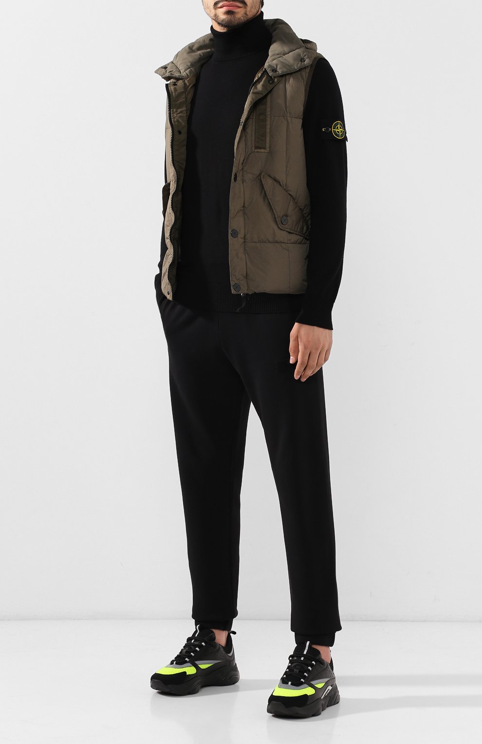 Шерстяная водолазка STONE ISLAND, арт. 7115537C4, фото 2