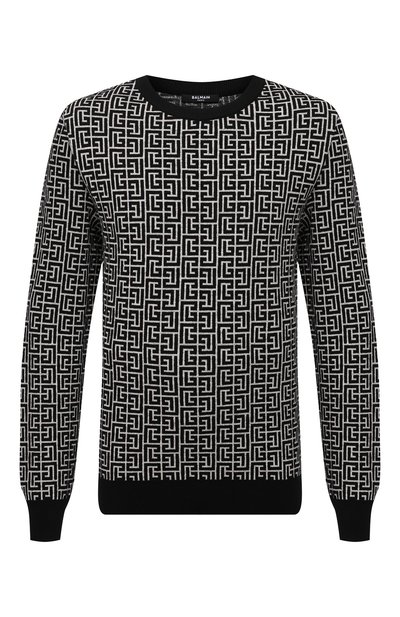 Свитер из шерсти и льна BALMAIN, арт. VH0KD000/K020, фото 1