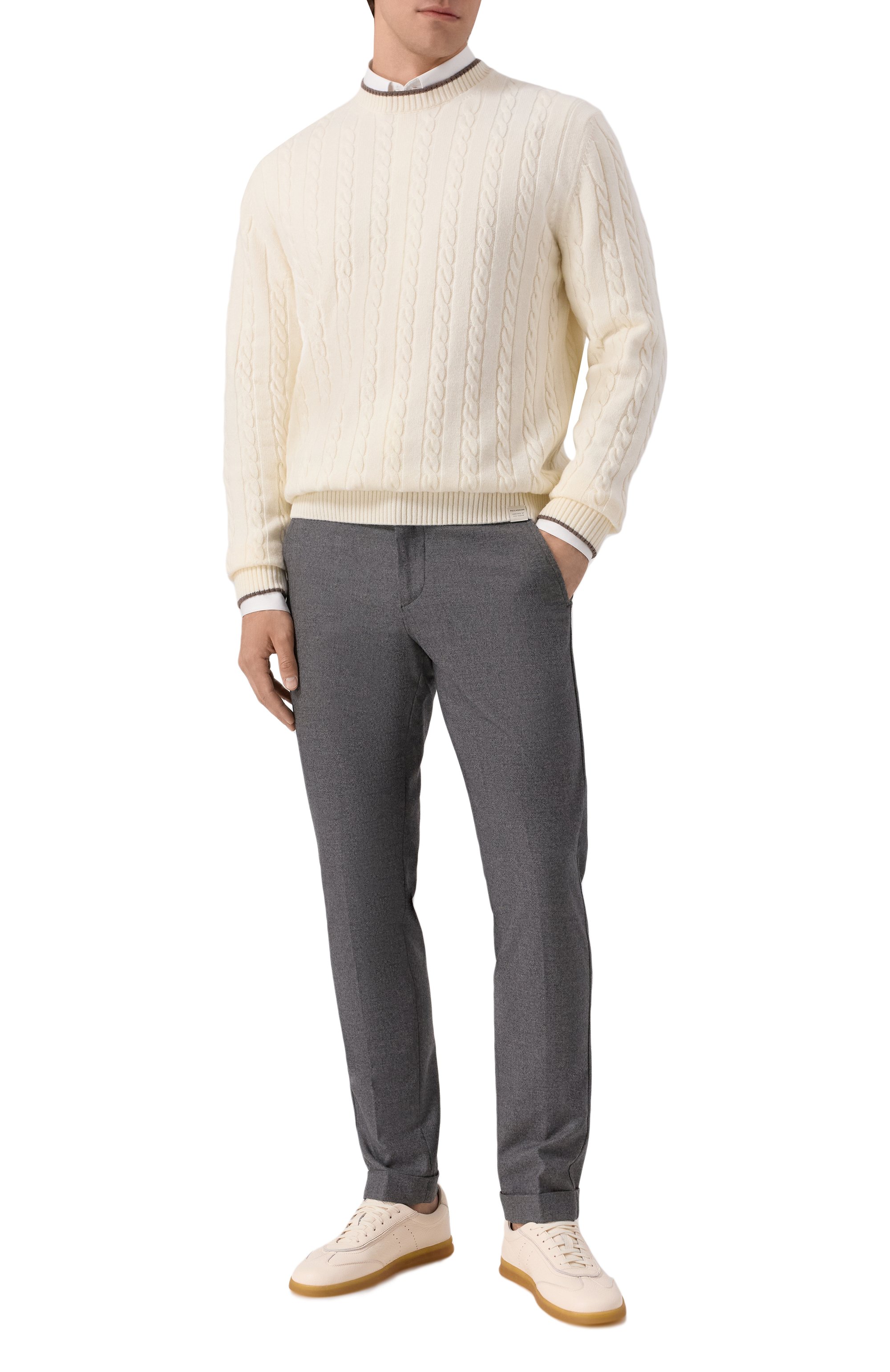 Кашемировые брюки MARCO PESCAROLO, арт. MANU/5243, фото 2