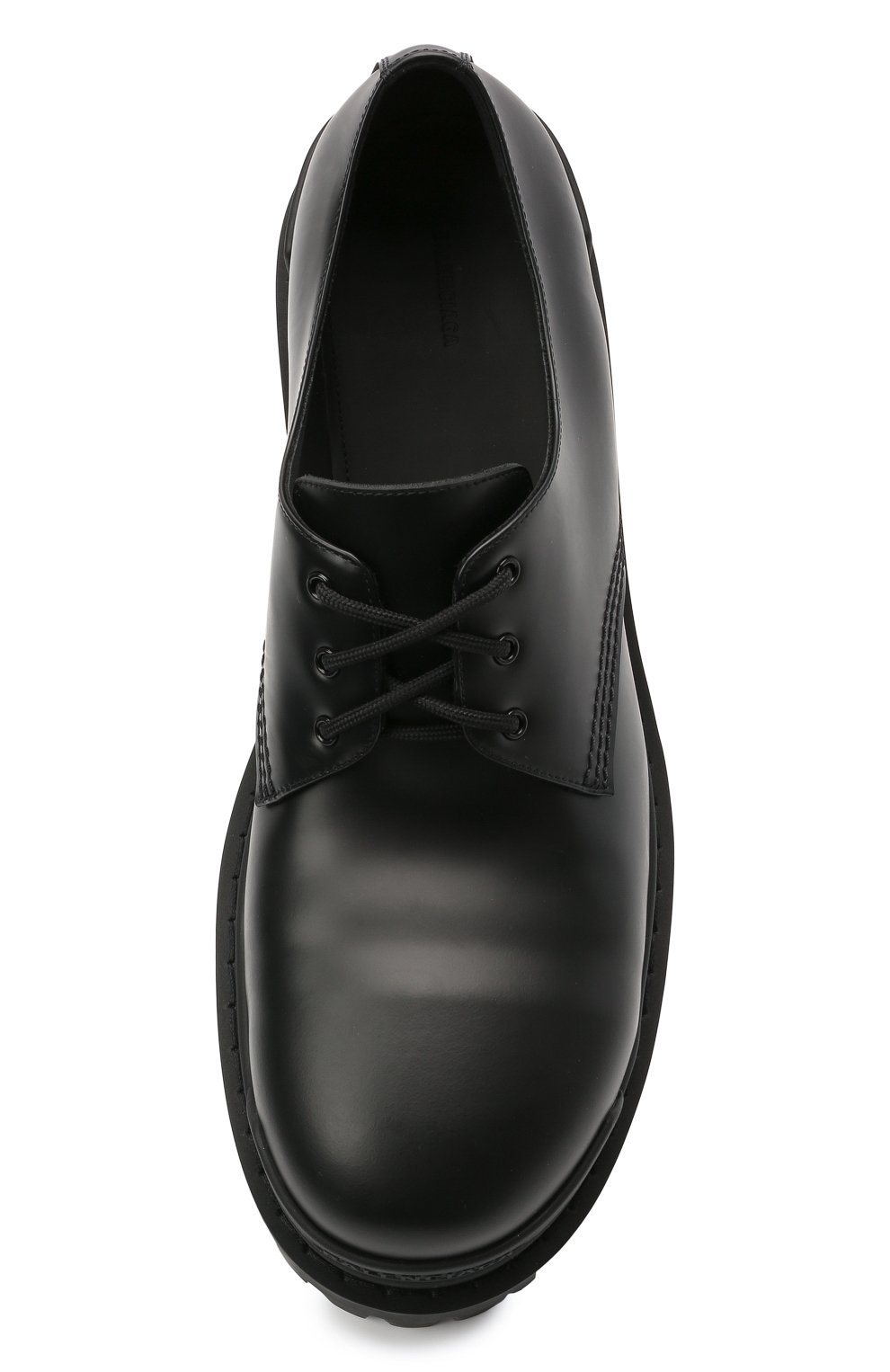 Кожаные ботинки strike BALENCIAGA, арт. 600600/WA960, фото 5