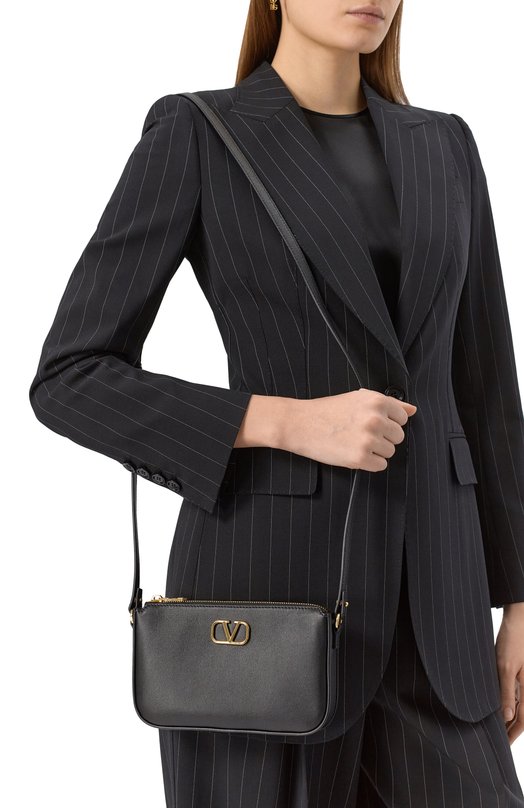 Сумка Vlogo mini Valentino 6W2P0AA9/MIM Чёрный  6W2P0AA9/MIM Фото 2