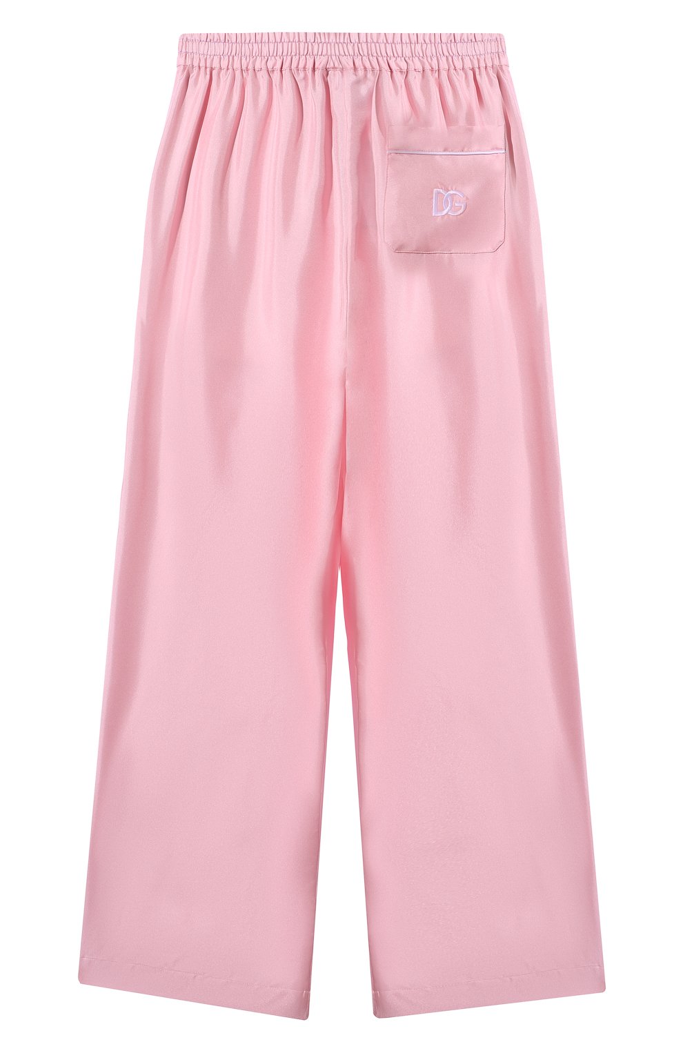 Шелковые брюки DOLCE & GABBANA, арт. L53P26/G7M5C/8-14, фото 2