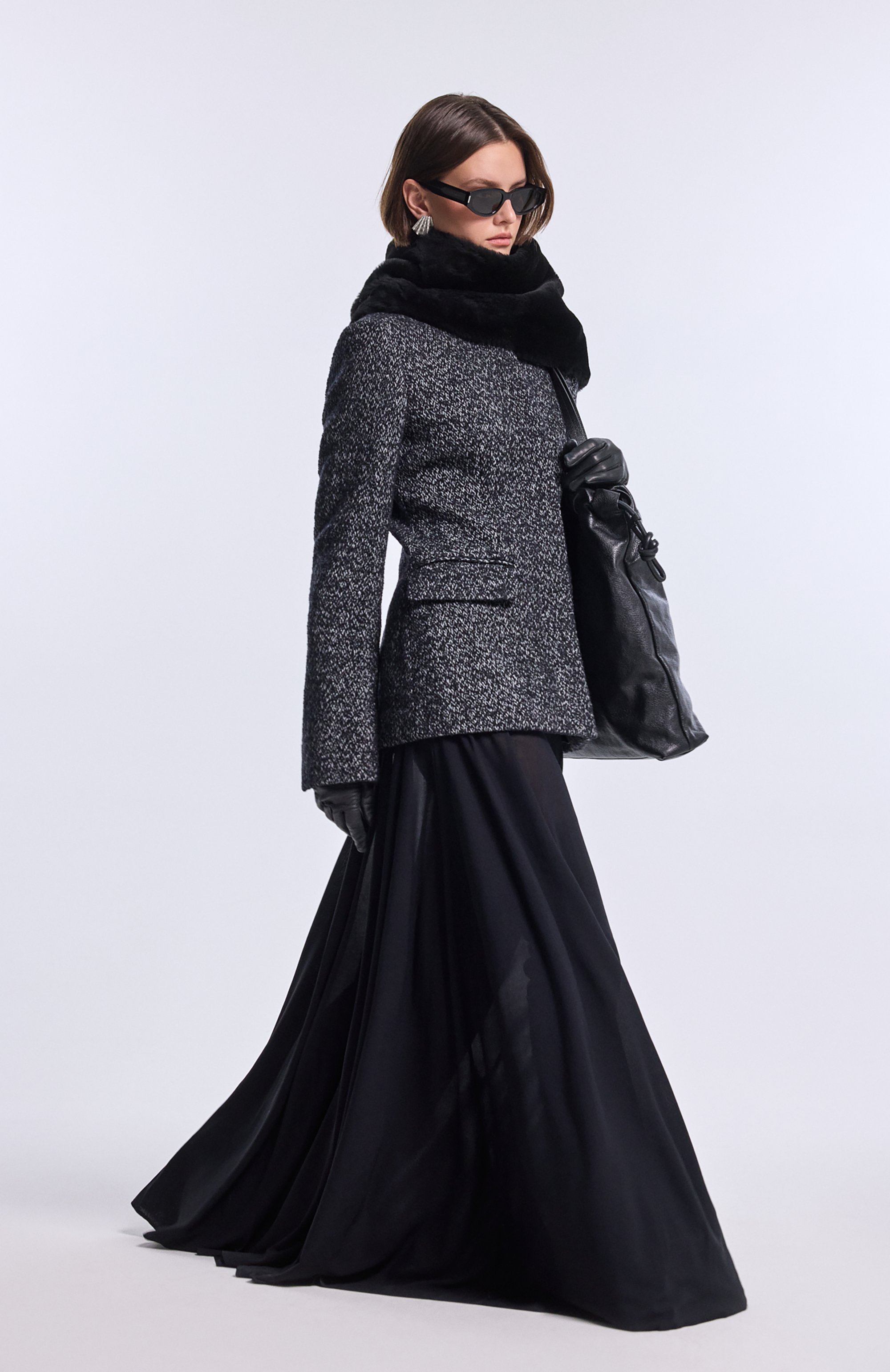 Твидовый жакет TOTEME, арт. 254-WR00145-FB0507, фото 6