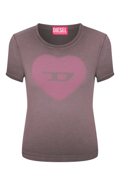 Женская хлопковая футболка DIESEL, арт. A12836/0SQAD