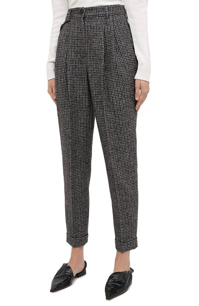Шерстяные брюки DOLCE & GABBANA, арт. FTBX1T/FMMFU, фото 4