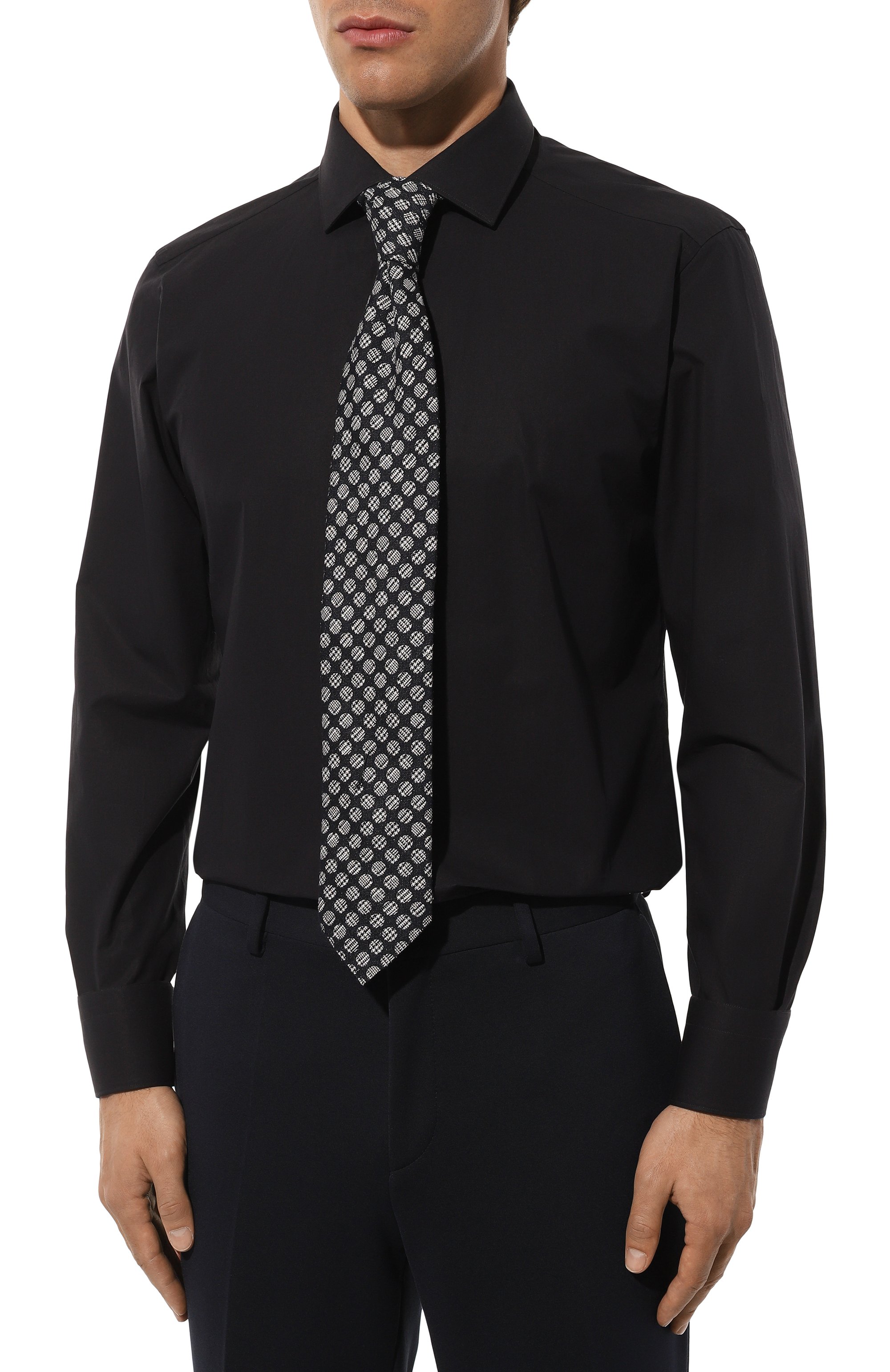 Хлопковая сорочка ZEGNA, арт. CT1058/9MS0MT, фото 3