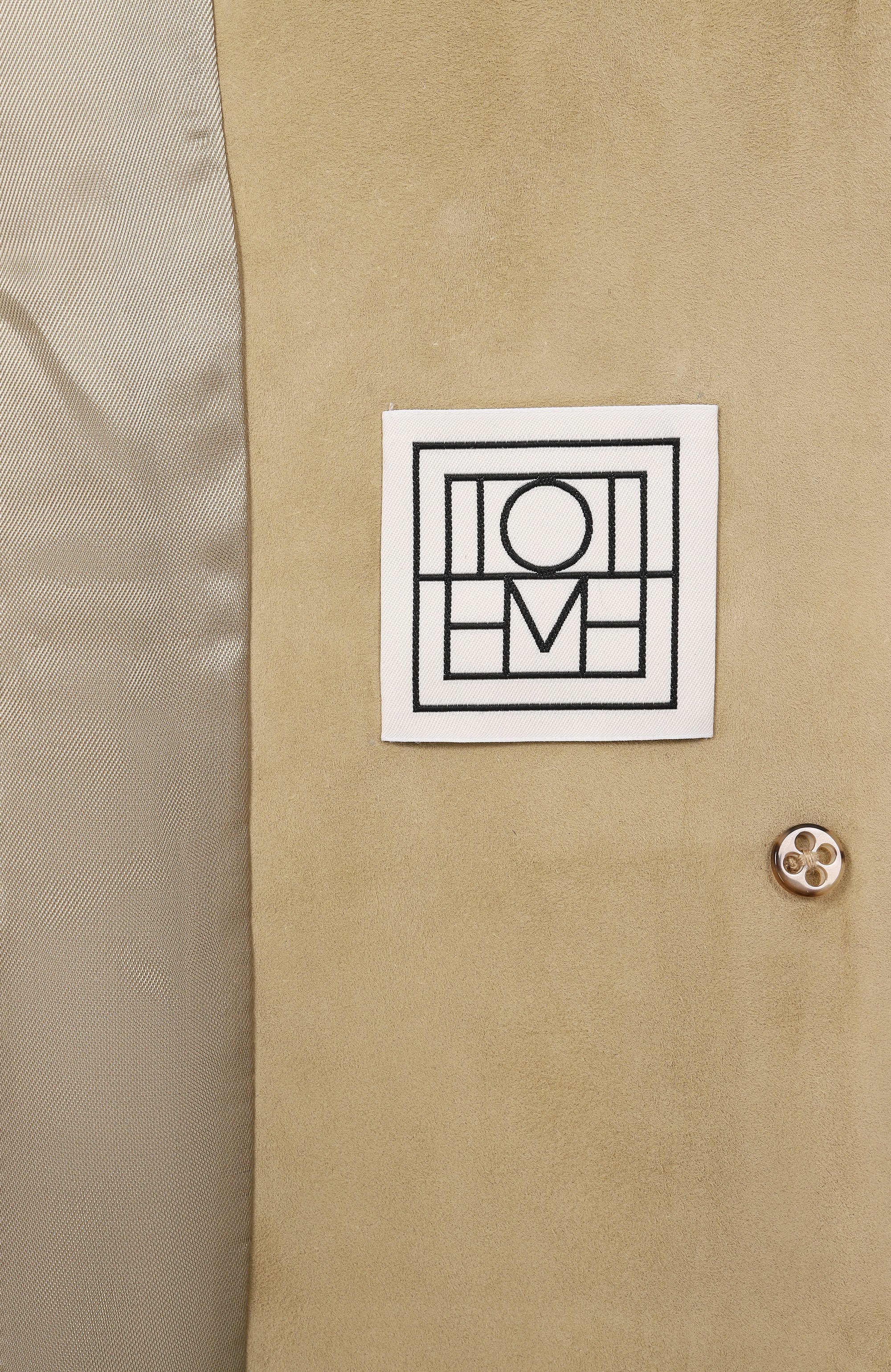 Замшевое пальто TOTEME, арт. 252-WR00169-LE0005, фото 7