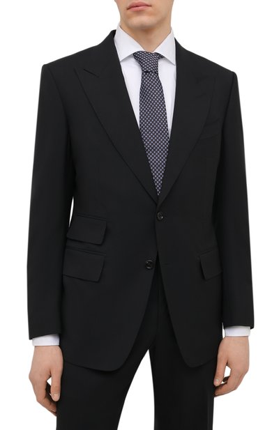 Шелковый галстук CORNELIANI, арт. 89U302-2120305/00, фото 2