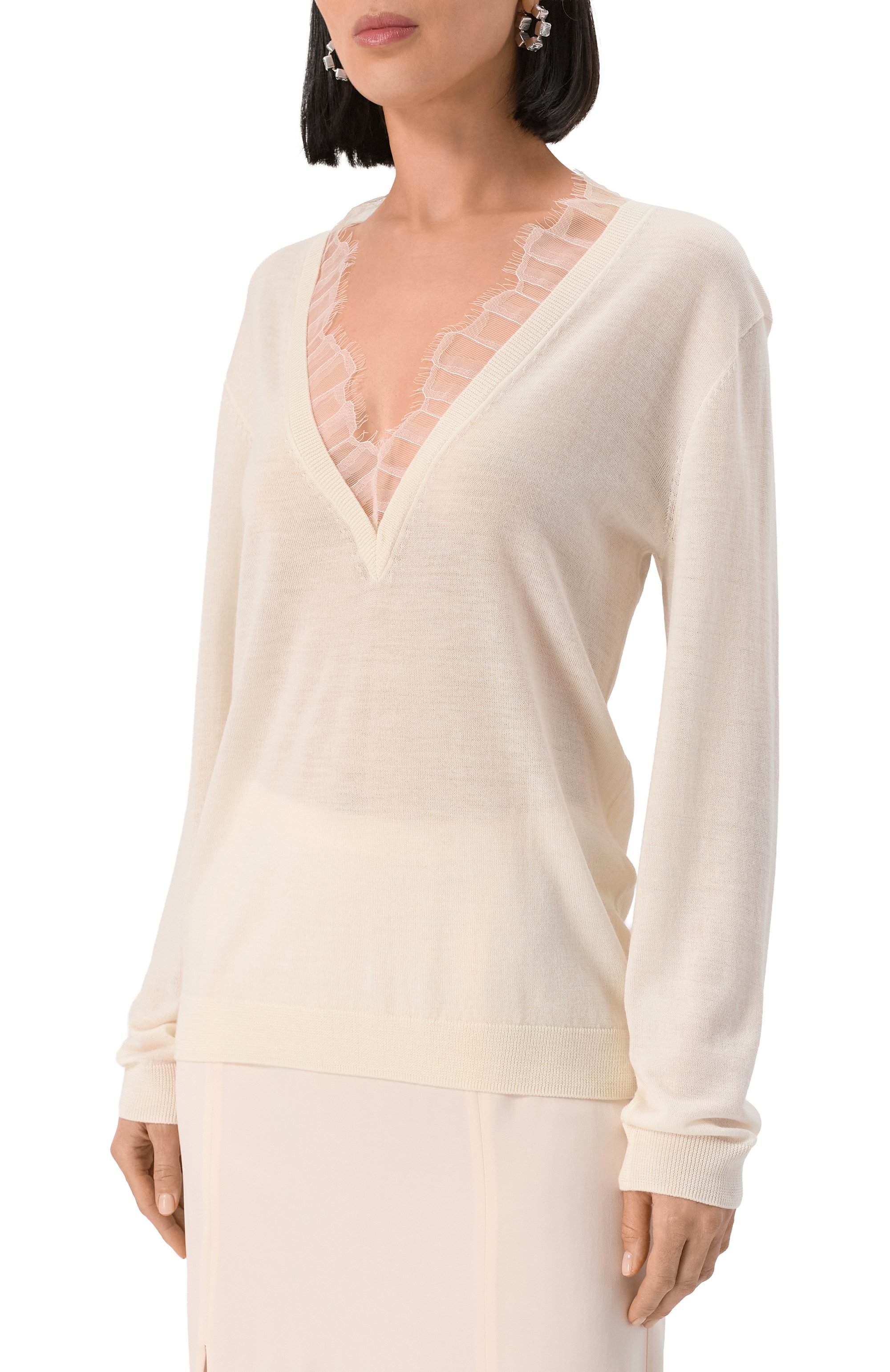 Пуловер из шерсти и шелка IRO, арт. WF12HABY, фото 3