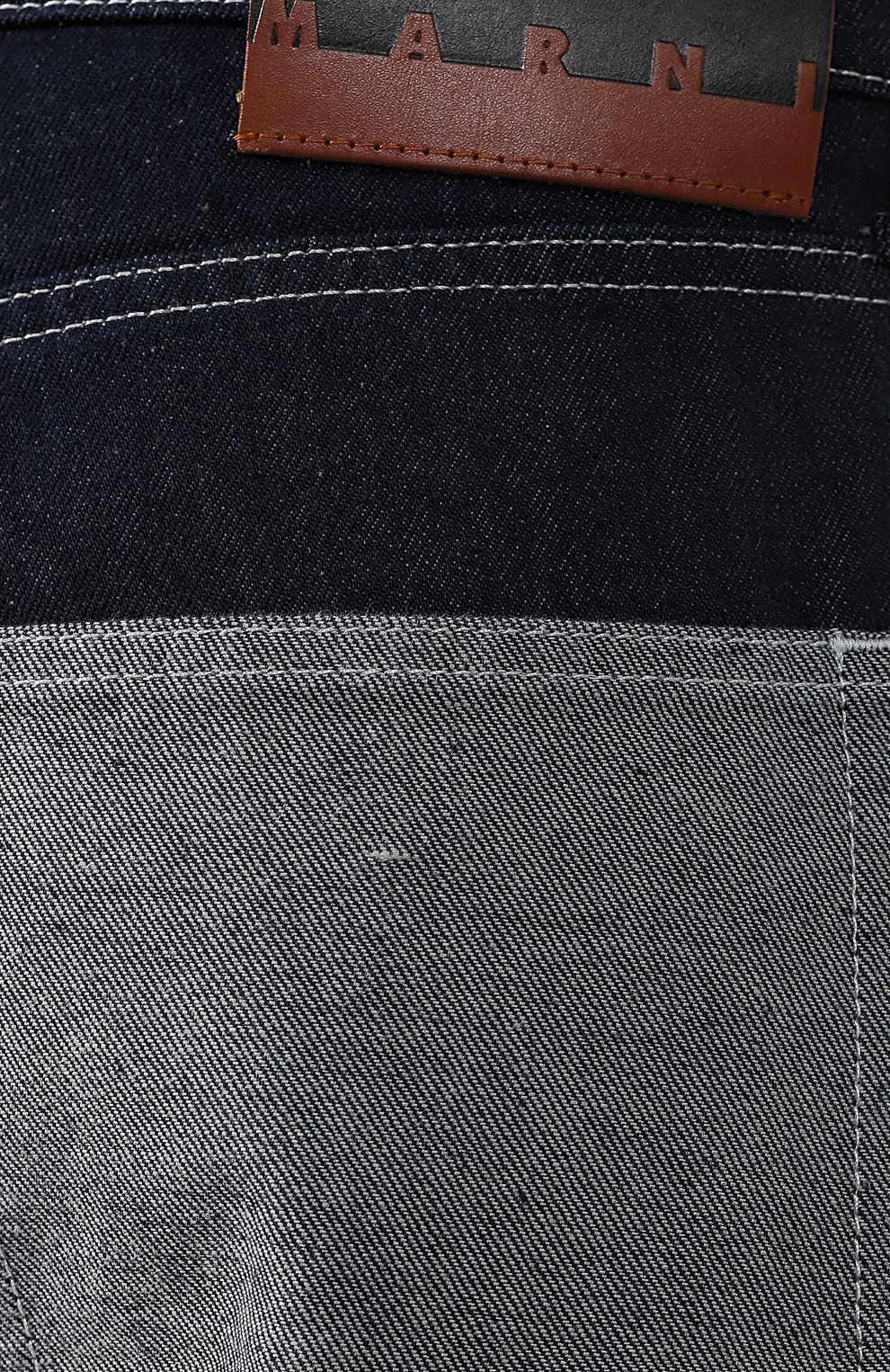 Укороченные джинсы MARNI синего цвета по цене 34600 руб., арт. PAJDK01Q09/TCX39, фото 5 Укороченные джинсы MARNI, арт. PAJDK01Q09/TCX39, фото 5