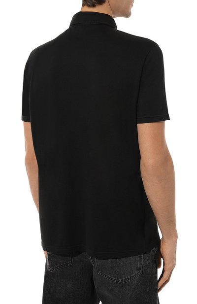 Поло из хлопка и кашемира KITON, арт. UMK0312, фото 4