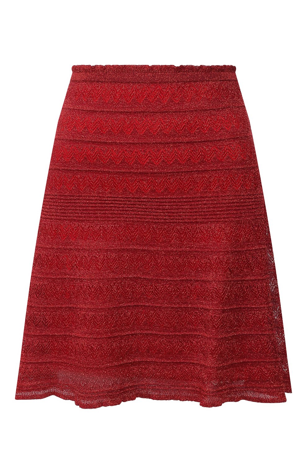 Юбка M MISSONI красного цвета по цене 43050 руб., арт. 2DH00108/2K004M, фото 1 Юбка M MISSONI, арт. 2DH00108/2K004M, фото 1