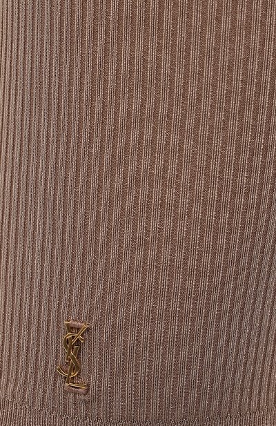 Шорты из вискозы SAINT LAURENT, арт. 657443/Y75BE, фото 5