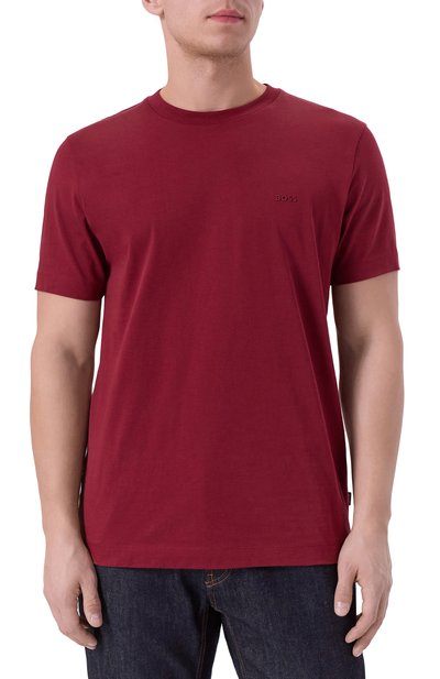 Хлопковая футболка BOSS, арт. 50468347, фото 3