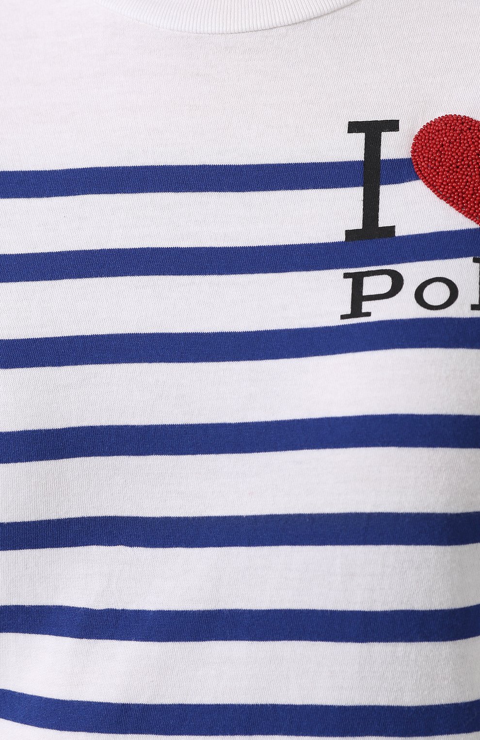 Хлопковая футболка POLO RALPH LAUREN белого цвета по цене 16350 руб., арт. 211754351, фото 5 Хлопковая футболка POLO RALPH LAUREN, арт. 211754351, фото 5