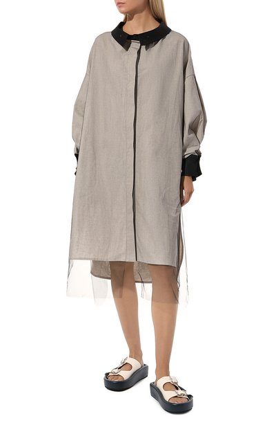 Платье изо льна и хлопка MIDGARD PARIS, арт. B42702, фото 3