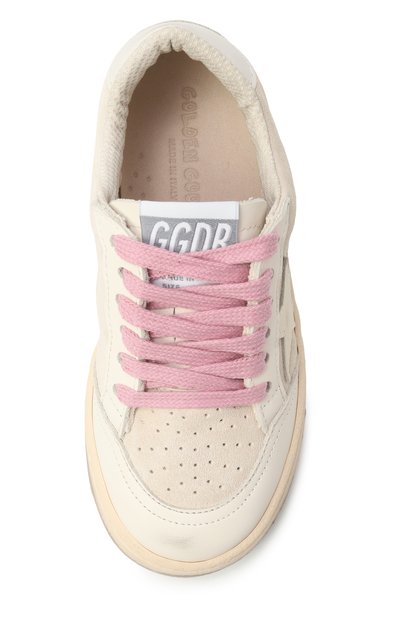 Кожаные кеды ball star GOLDEN GOOSE DELUXE BRAND, арт. GYF00439.F007308, фото 4