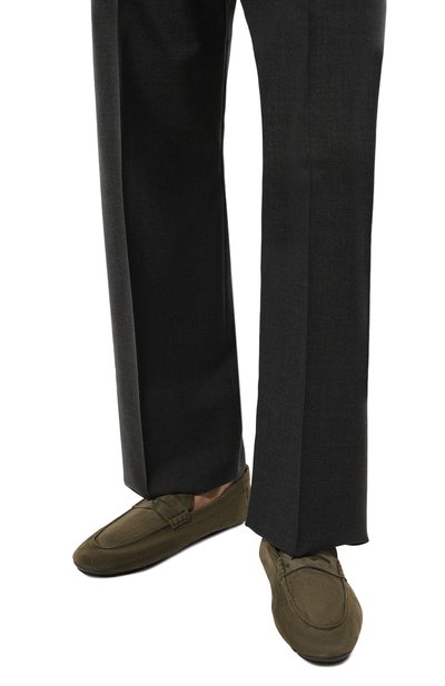 Замшевые пенни-лоферы GIORGIO ARMANI, арт. X2B125/XF829, фото 3