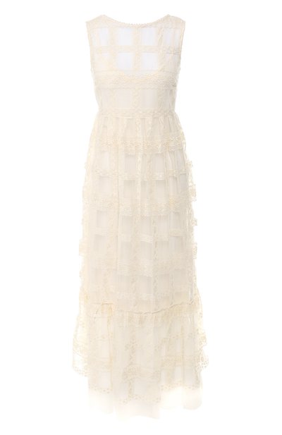 Женское хлопковое платье ERMANNO ERMANNO SCERVINO, арт. 44 T AB53 TRI