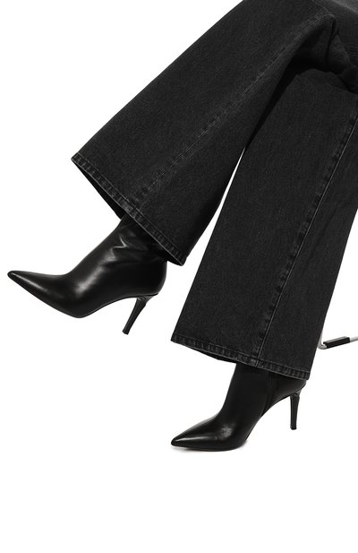 Кожаные ботильоны GIANVITO ROSSI, арт. G73138.85RIC.NAPNER0, фото 3