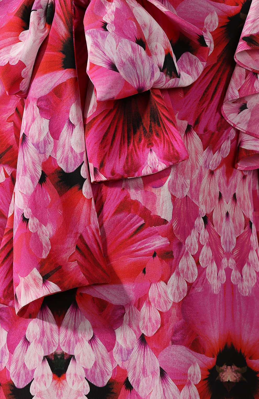 Шелковое платье ALEXANDER MCQUEEN, арт. 605641/QCABE, фото 5