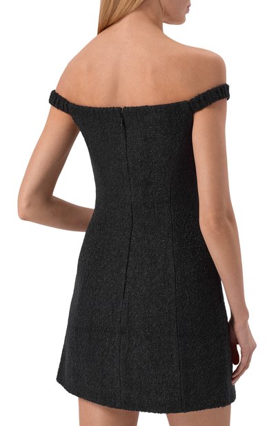 Платье SELF-PORTRAIT черного цвета по цене 74900 руб., арт. RS26075SB, фото 3 Платье SELF-PORTRAIT, арт. RS26075SB, фото 3