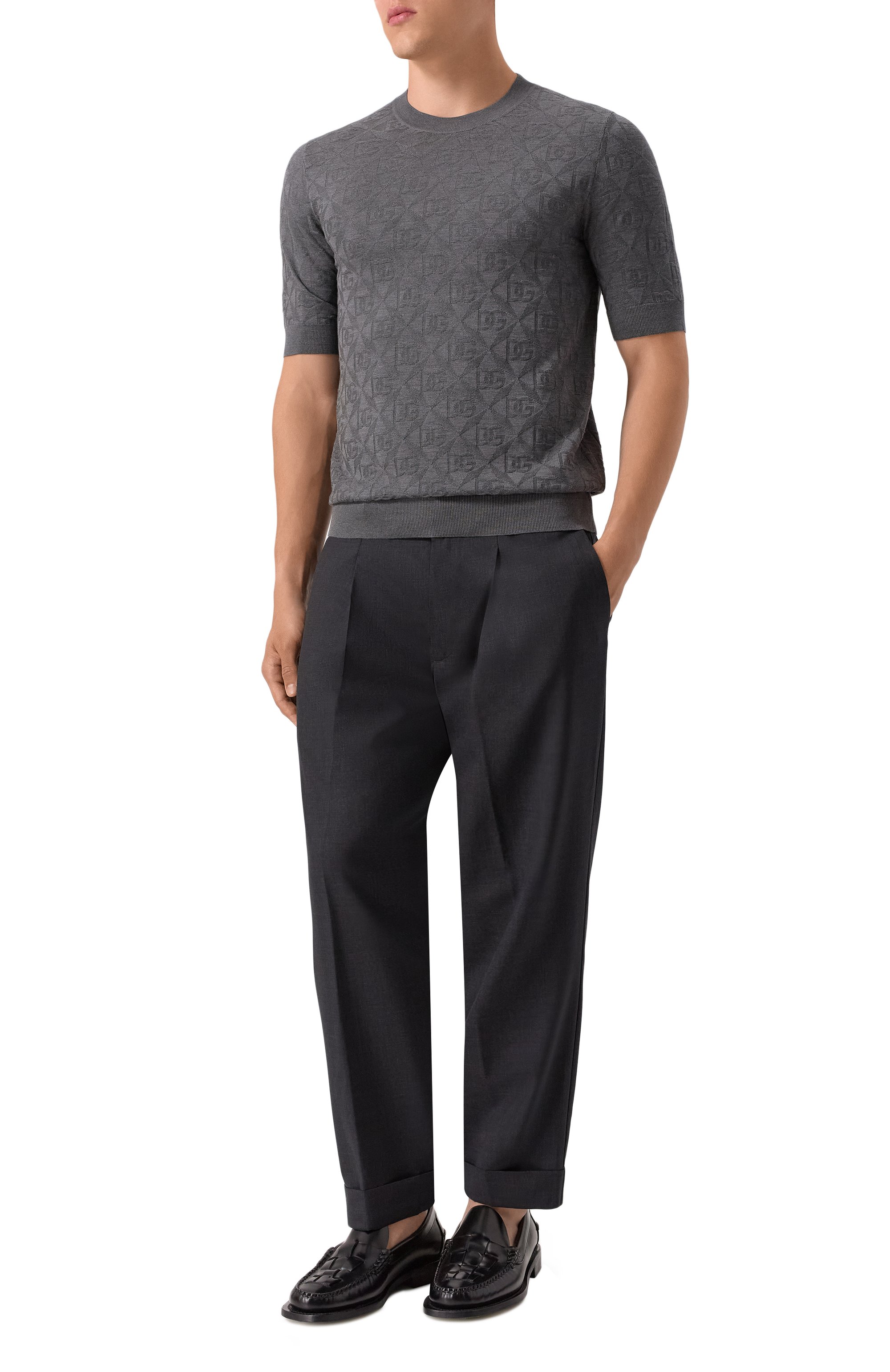 Шелковый джемпер DOLCE & GABBANA, арт. GXX03T/JBSM4, фото 2