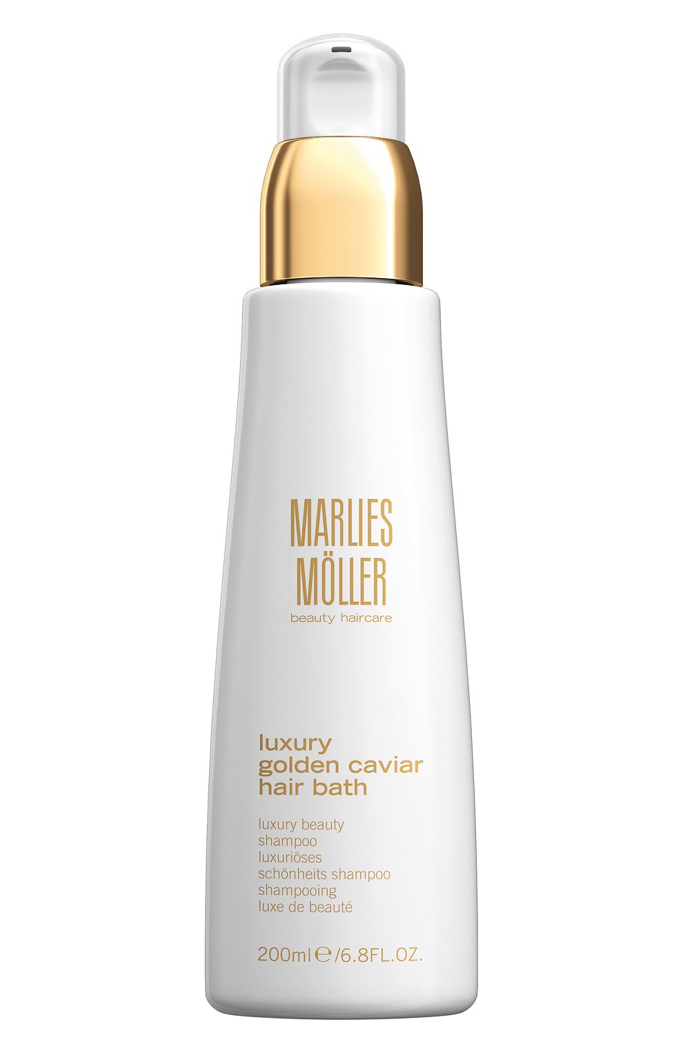 Шампунь для волос luxury golden caviar hair bath (200ml) MARLIES MOLLER, арт. 21341MM, фото 1