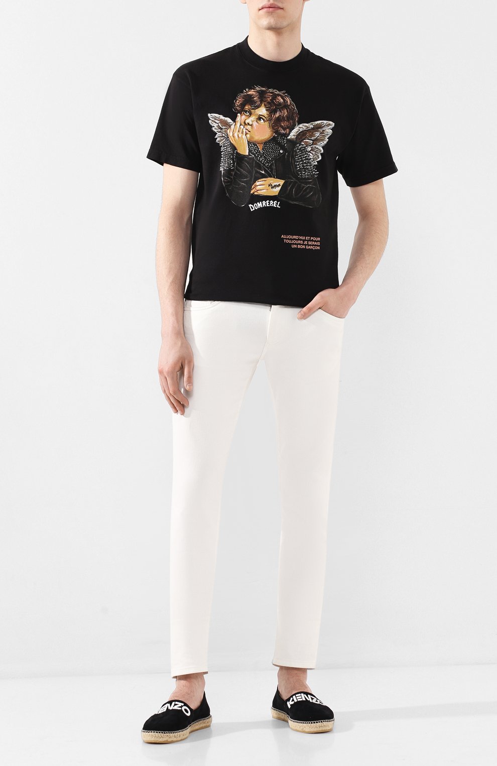 Замшевые эспадрильи KENZO, арт. FA55ES178L56, фото 2