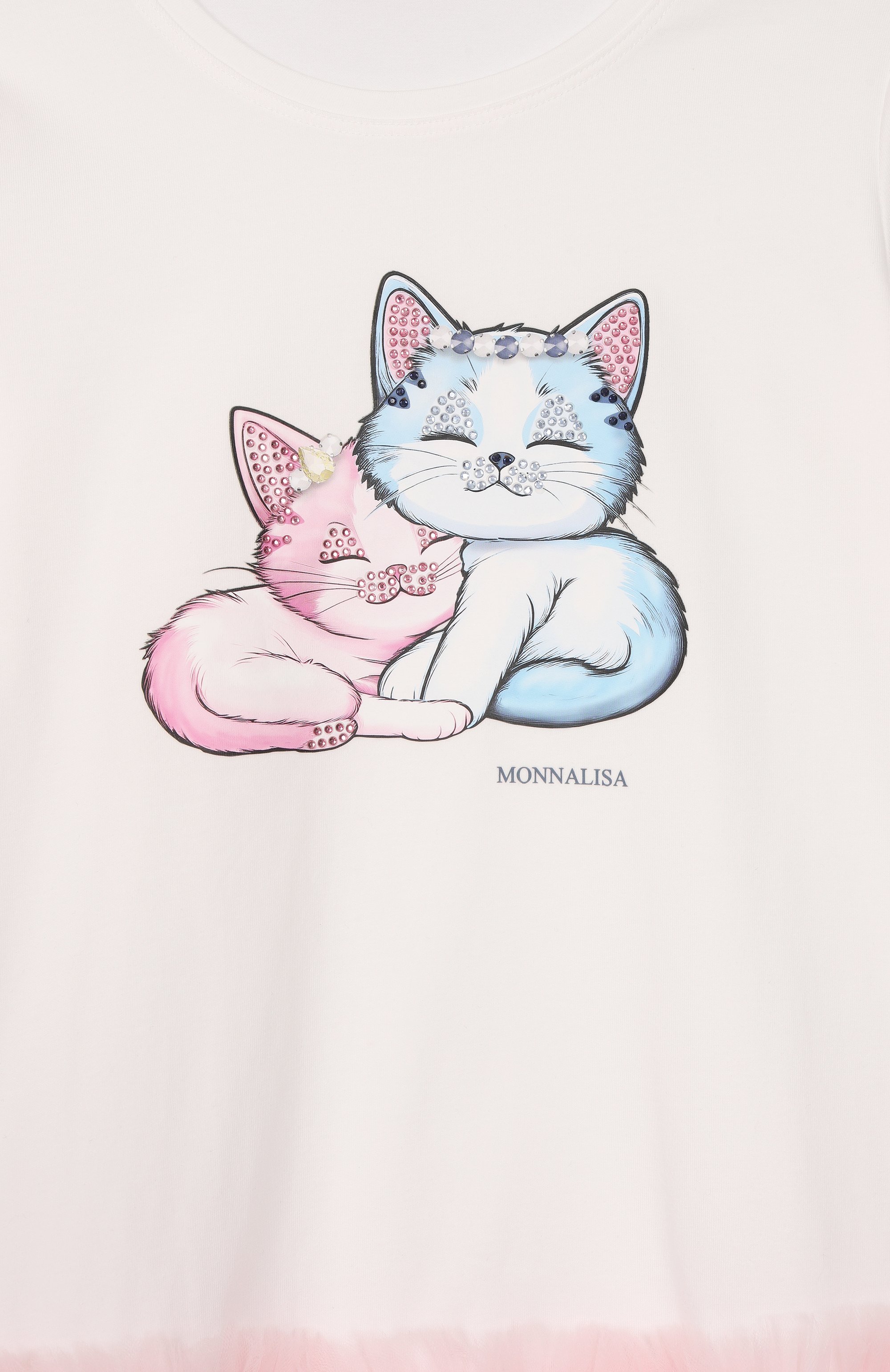 Хлопковое платье MONNALISA, арт. 19F903RU, фото 3