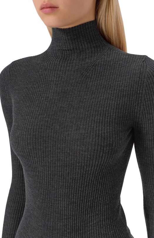 Шерстяная водолазка Petar Petrov F25K3 Серый  F25K3 Фото 5