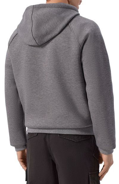 Худи из вискозы KITON, арт. UMM0304_001, фото 4