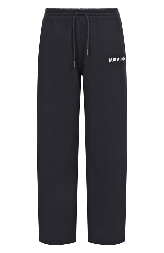 Хлопковые брюки Burberry 8118981 Чёрный 8118981