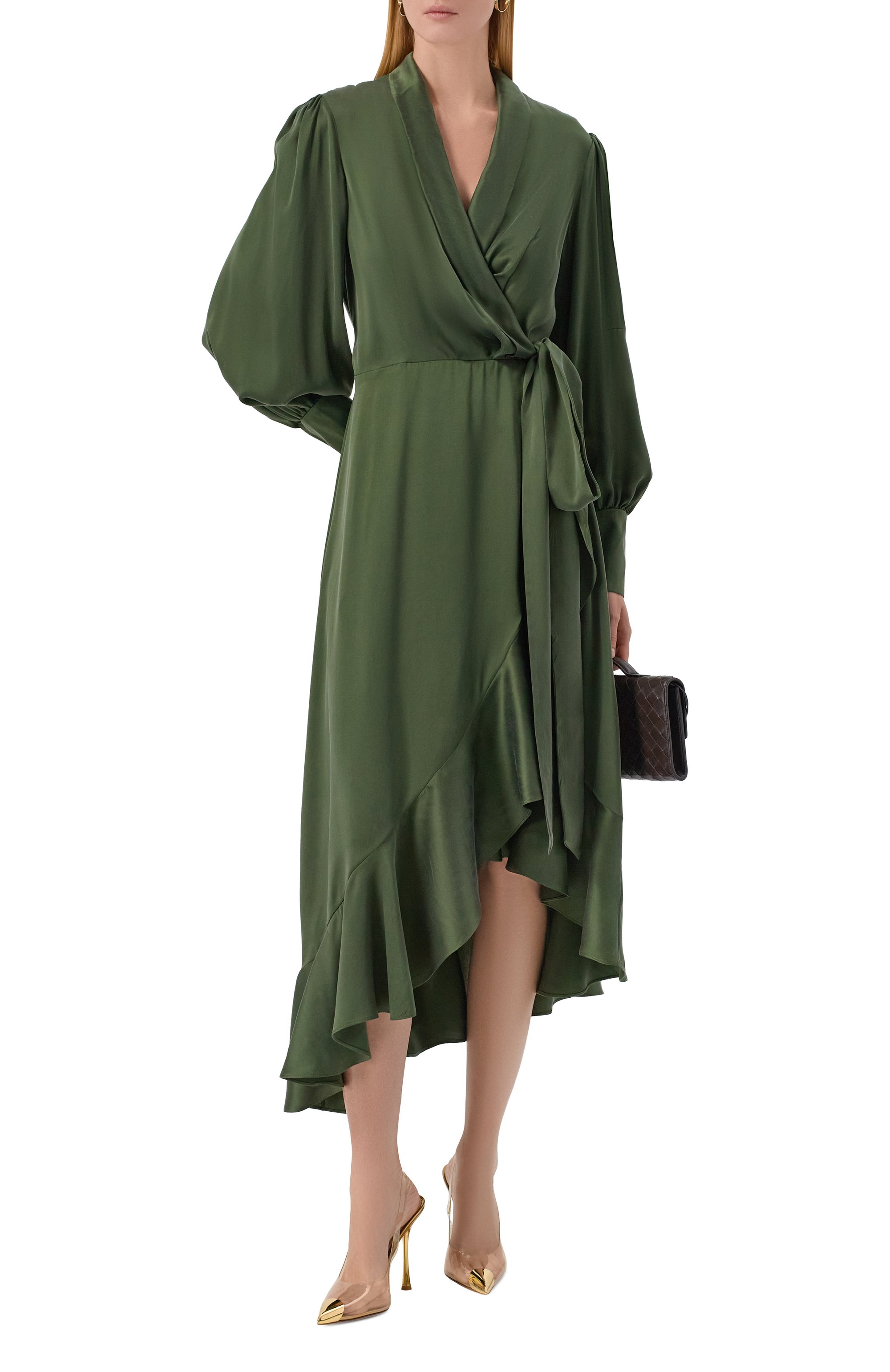 Шелковое платье ZIMMERMANN, арт. 8066DF25R, фото 2