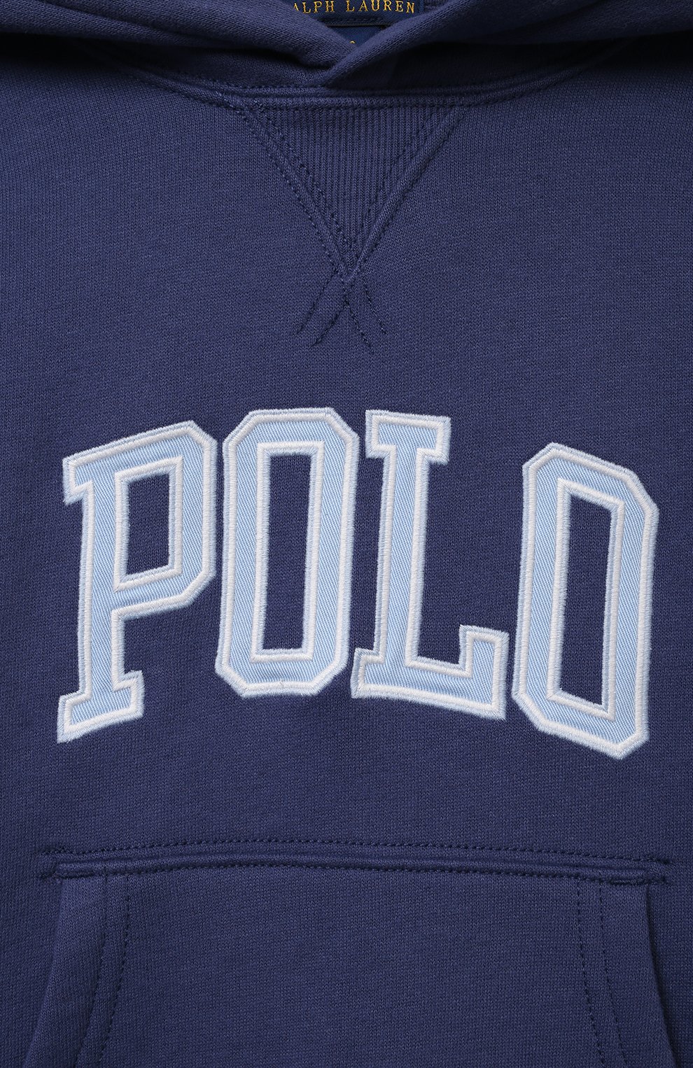 Хлопковое худи POLO RALPH LAUREN темно-синего цвета по цене 10700 руб., арт. 322858768, фото 3 Хлопковое худи POLO RALPH LAUREN, арт. 322858768, фото 3