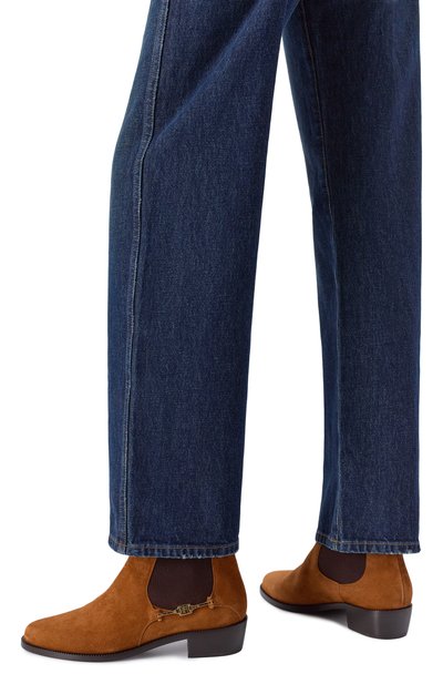 Замшевые челси FERRAGAMO, арт. 01K234/784_SUEDE, фото 2