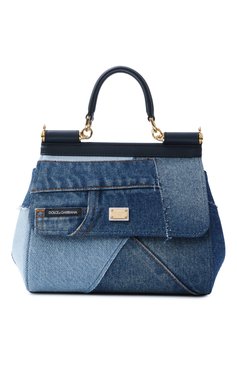 Женская сумка sicily small DOLCE & GABBANA голубого цвета, арт. BB6003/A0621 | Фото 1 (Материал: Натуральная кожа, Текстиль; Сумки-технические: Сумки top-handle, Сумки через плечо; Размер: small; Ремень/цепочка: На ремешке; Региональные ограничения белый список (Axapta Mercury): RU; Автоматизация ТО: Проставлено; Автоматизация состава: Проставлено)