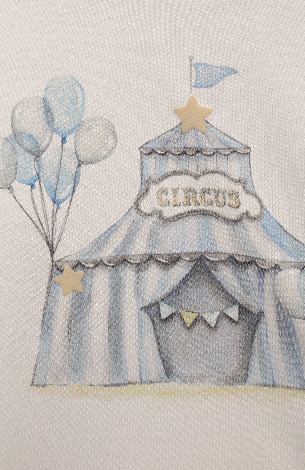 Хлопковый лонгслив MONNALISA, арт. 28D605., фото 3