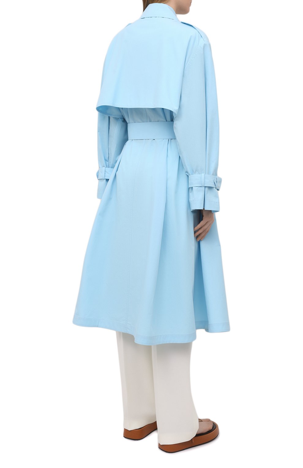 Хлопковый тренч MSGM, арт. 3041MDC05 217104, фото 4