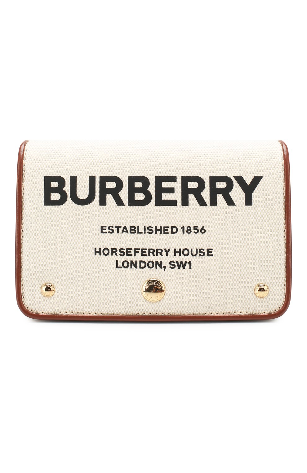 Сумка hackberry BURBERRY коричневого цвета по цене 115500 руб., арт. 8026608, фото 1 Сумка hackberry BURBERRY, арт. 8026608, фото 1
