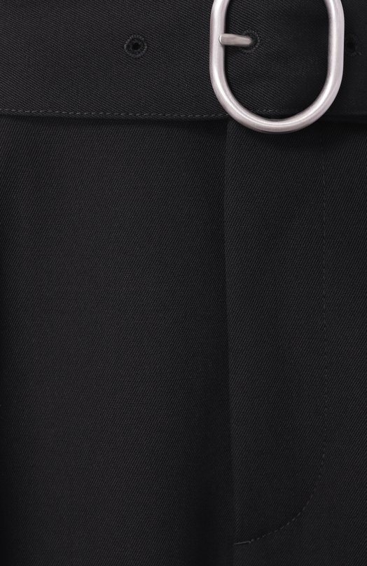 Шерстяные брюки Jil Sander J22KA0272-J40002 Чёрный  J22KA0272-J40002 Фото 6