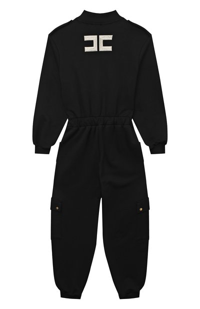 Хлопковый комбинезон ELISABETTA FRANCHI LA MIA BAMBINA, арт. EFTA0650/FF002/10A-12A+, фото 2