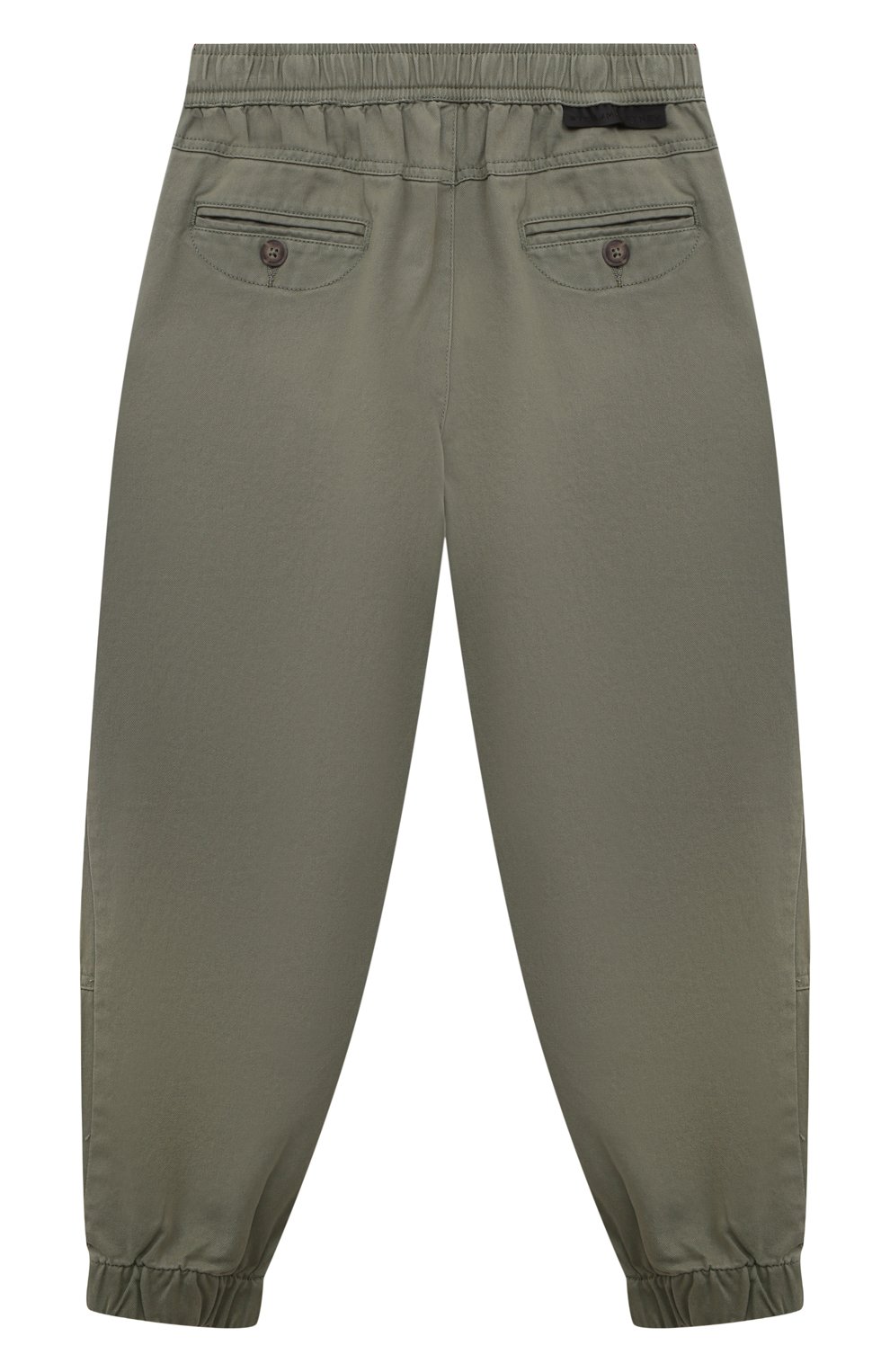 Хлопковые брюки-карго STELLA MCCARTNEY хаки цвета по цене 15950 руб., арт. TS6P90, фото 2 Хлопковые брюки-карго STELLA MCCARTNEY, арт. TS6P90, фото 2