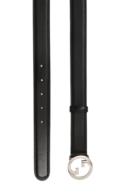 Кожаный ремень GUCCI черного цвета по цене 43950 руб., арт. 734771/US10N, фото 3 Кожаный ремень GUCCI, арт. 734771/US10N, фото 3