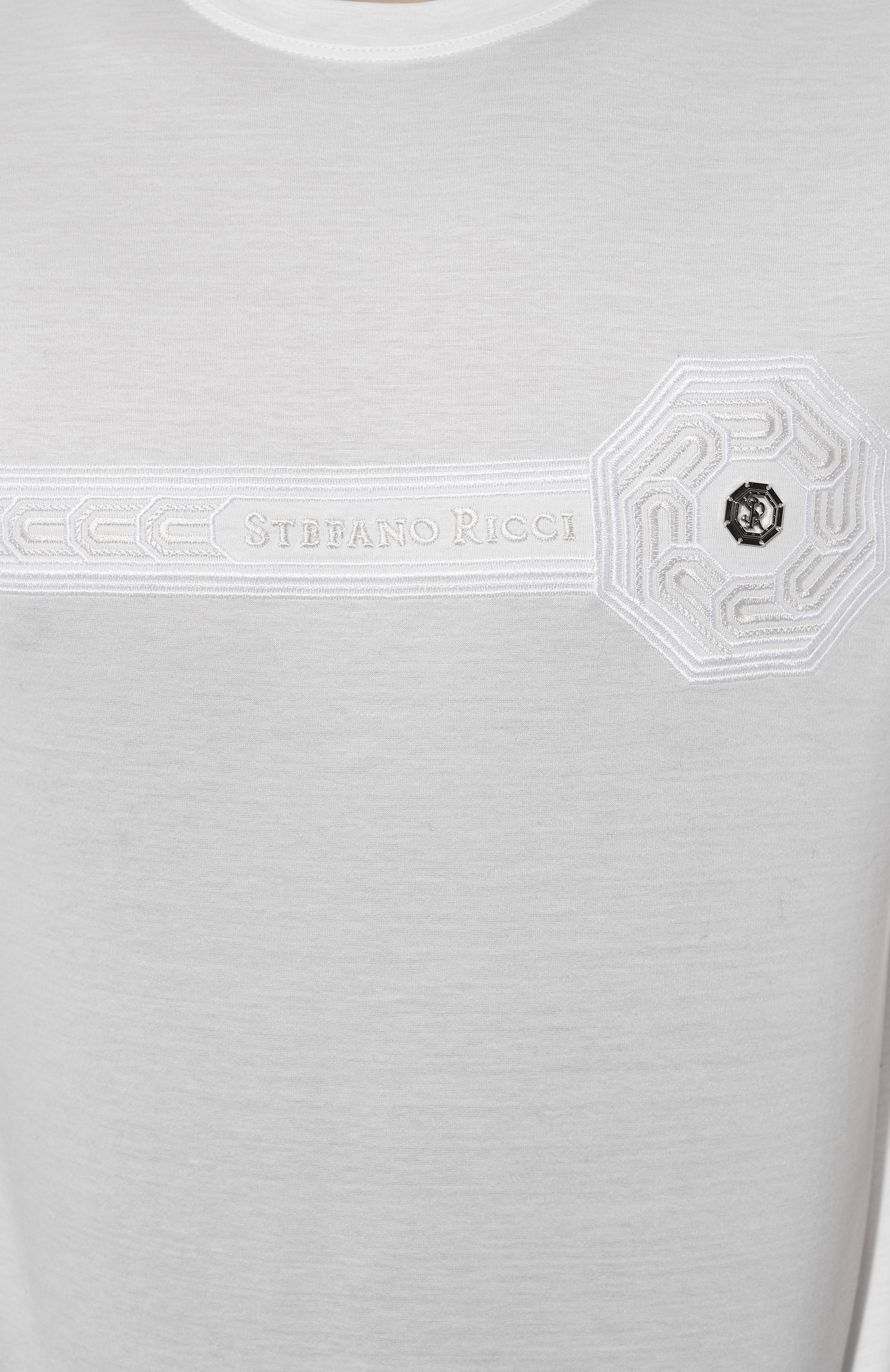Хлопковая футболка STEFANO RICCI, арт. MNH4102990/TE0001, фото 5