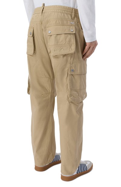 Хлопковые брюки-карго DSQUARED2, арт. S74KB1113/S41794, фото 4