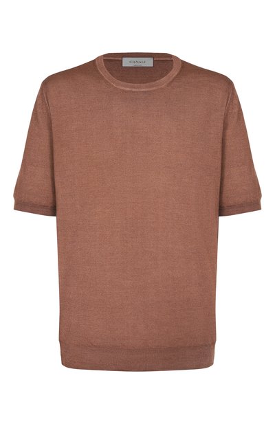 Мужской джемпер из шерсти и шелка CANALI, арт. C0714B/MX01165