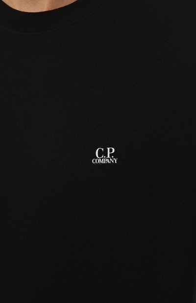 Хлопковая футболка C.P. COMPANY, арт. 17CMTS030A005100W, фото 5